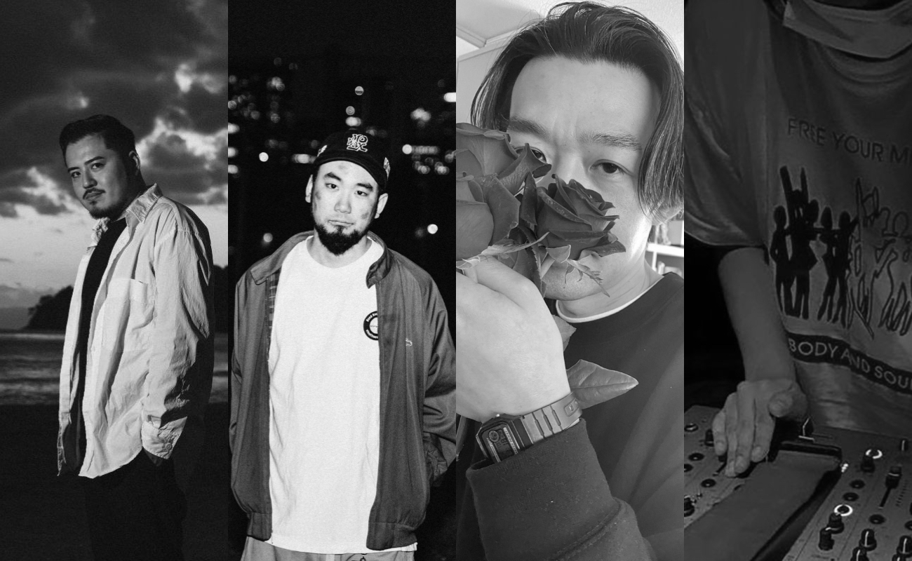 DJ SHIKISAI / JORDAN / D.J.G.O. / CAROLIECUT